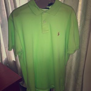 Short sleeve polo by Ralph Lauren size large